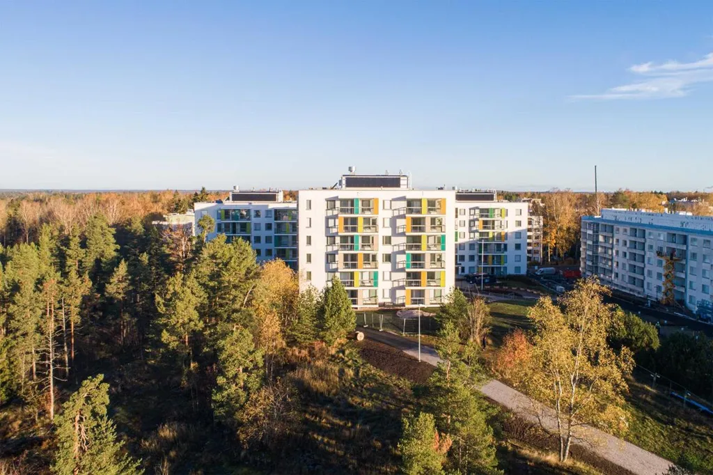 Õhuvaade - 1-toaline korter asukohas Espoo