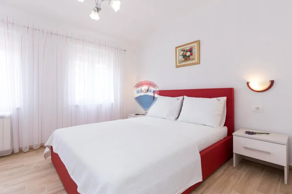 Bedrooms - Apartment with Pool in Tribalj, Vinodolska