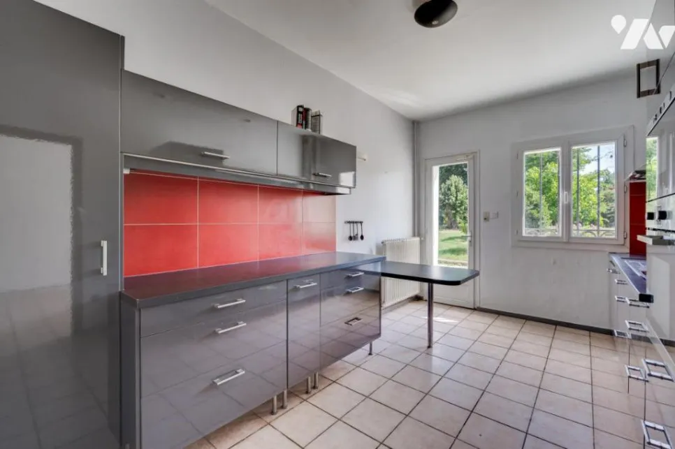 Cuisine - Ferme Lauragaise avec Piscine à Belberaud