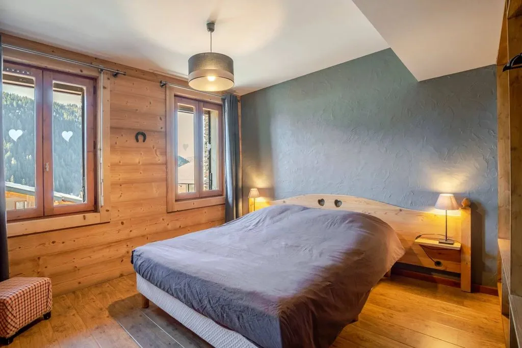 Chambres - Chalet Luxueux avec Vue Montagne à Châtel