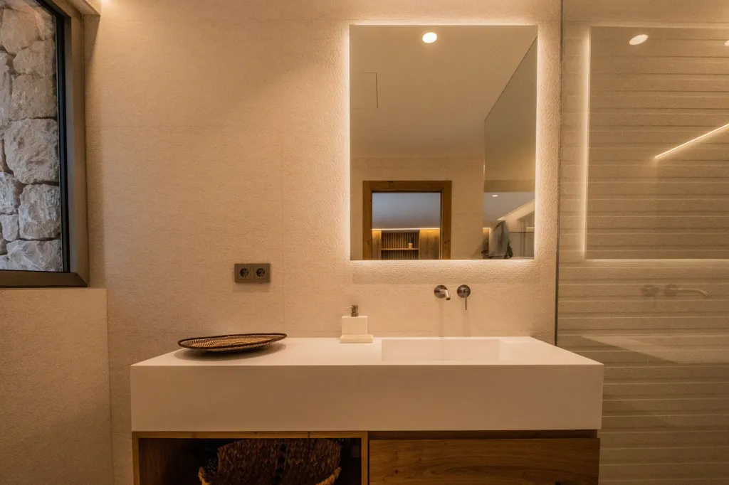 Salles de bain - Contemporary Villa with Sea View near Sa Caleta