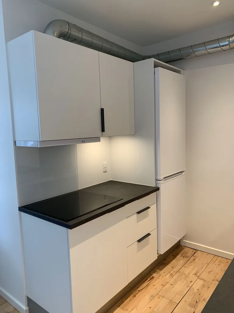 Köök - Modernised 2-Bed Flat with Elevator in Skalborg