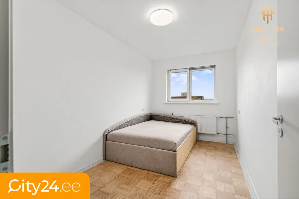 Chambres - Renovated 2-Bedroom Flat with Balcony in Mustamäe