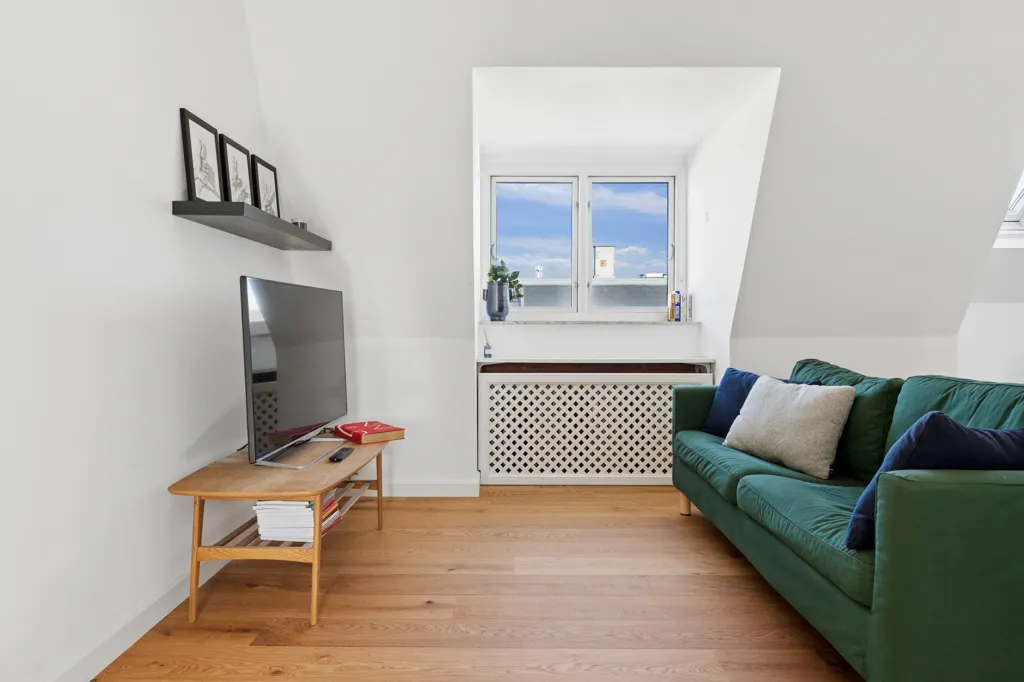 Séjour - Renovated Apartment with Metro Access in Frederiksberg