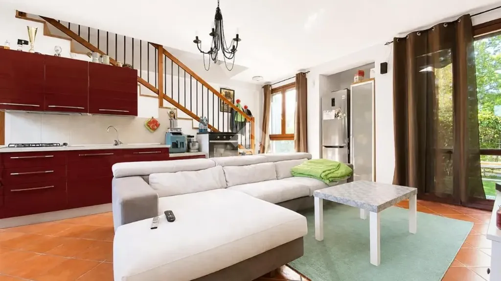 Séjour - Three-Level Apartment with Private Garden in Montebelluna