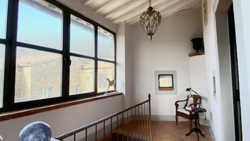 Entrée - Colonial House with Panoramic View in Greve in Chianti