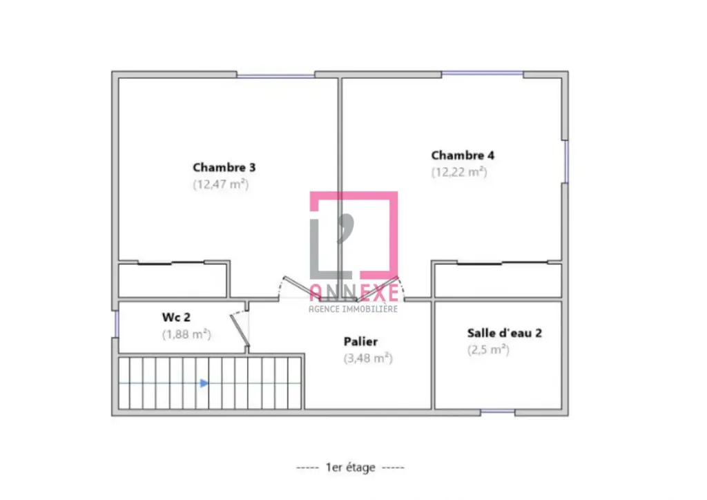 Floor Plan - 8-room house in Rochetaillée-sur-Saône
