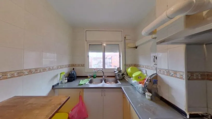 Köök - Apartment with Garden Access in Mollet del Vallès