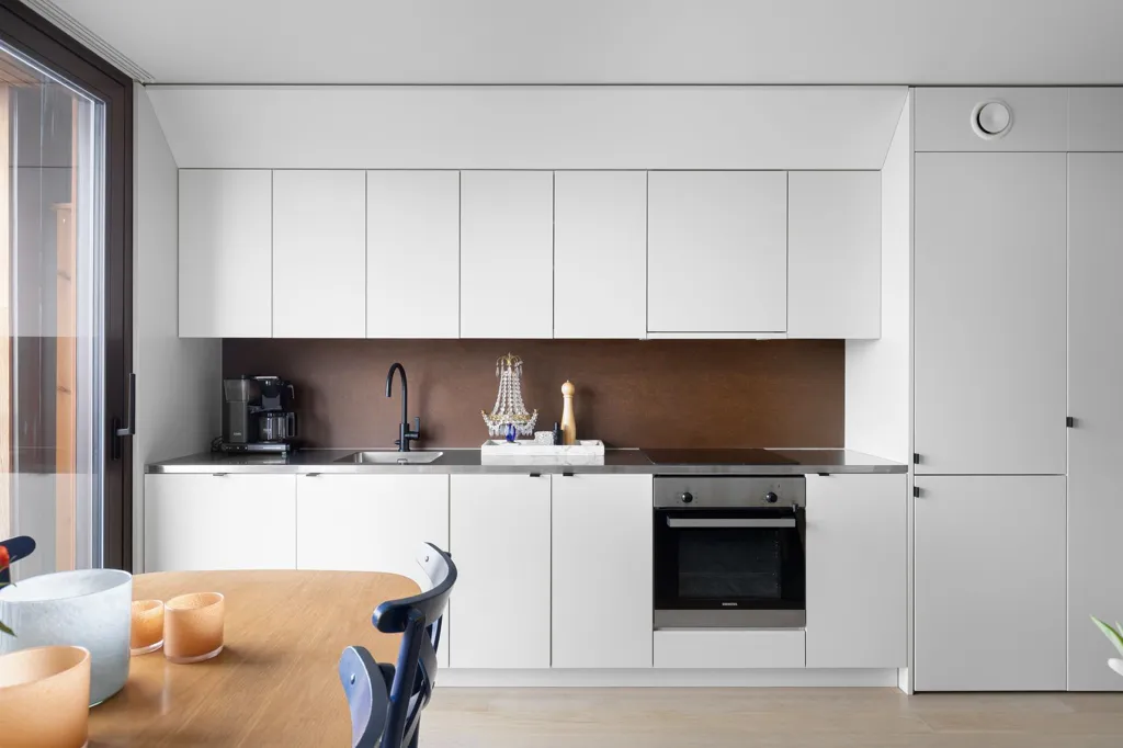 Cuisine - Modern Apartment with Balcony in Uppsala