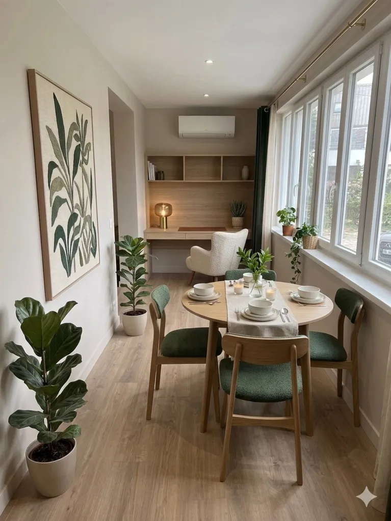 Söögituba - Modernised Flat with Loggia in Robertsau, Strasbourg