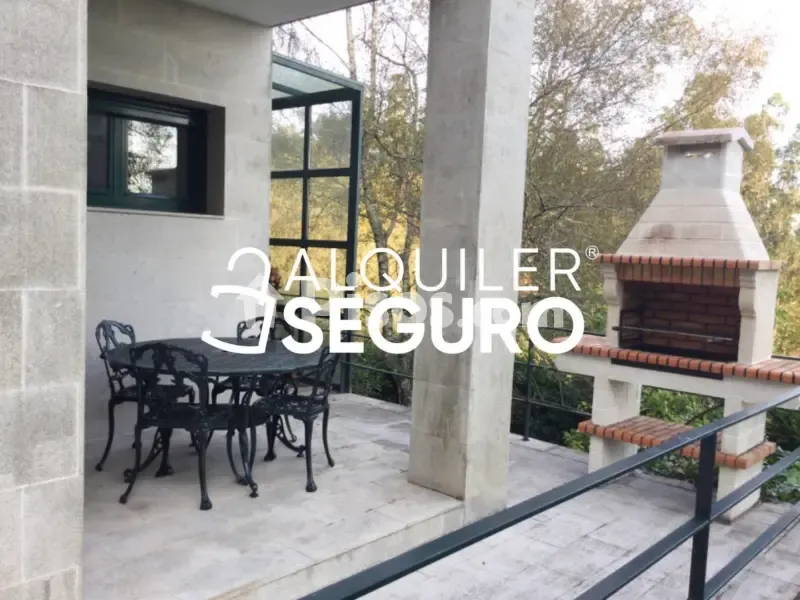 Terrass - Chalet with Terrace in A Estrada