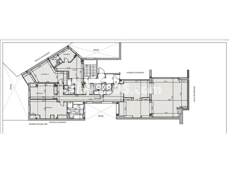 Plan - Modernised Apartment with Views in Recoletos
