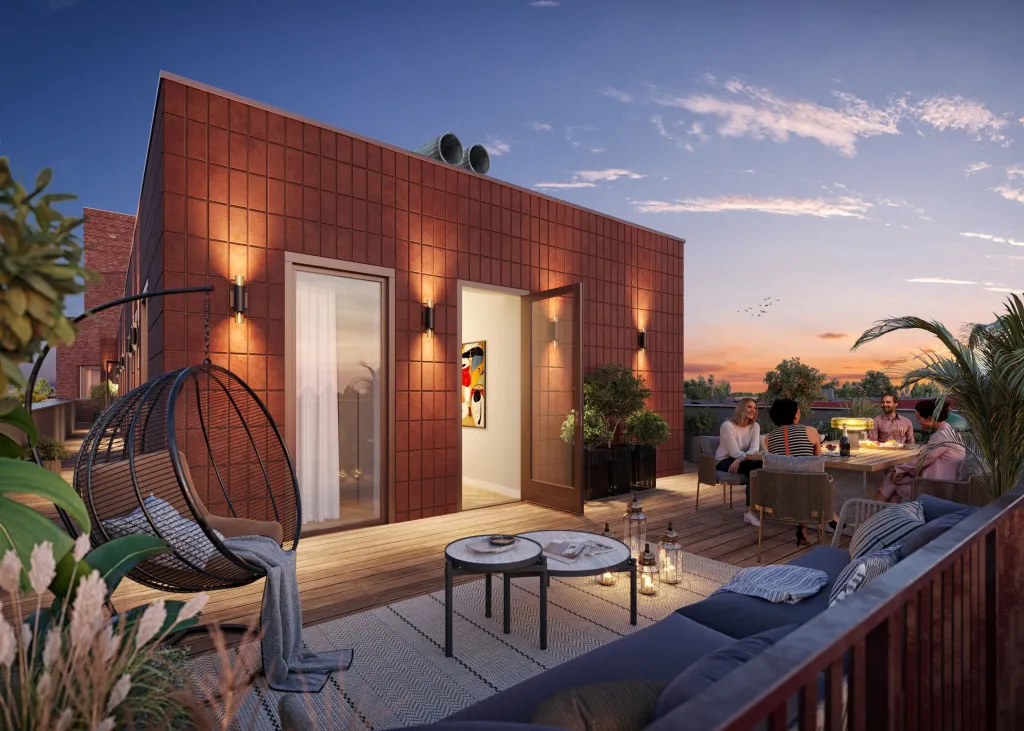 Terrasse - New Build Apartments in Utrecht