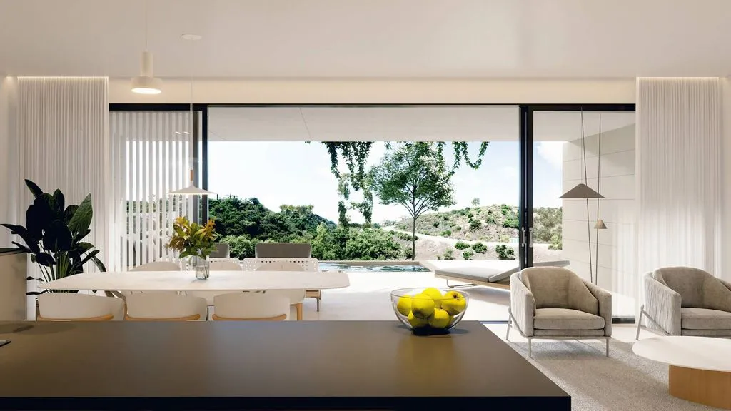 Söögituba - Luxury Flat with Pool in Marbella East