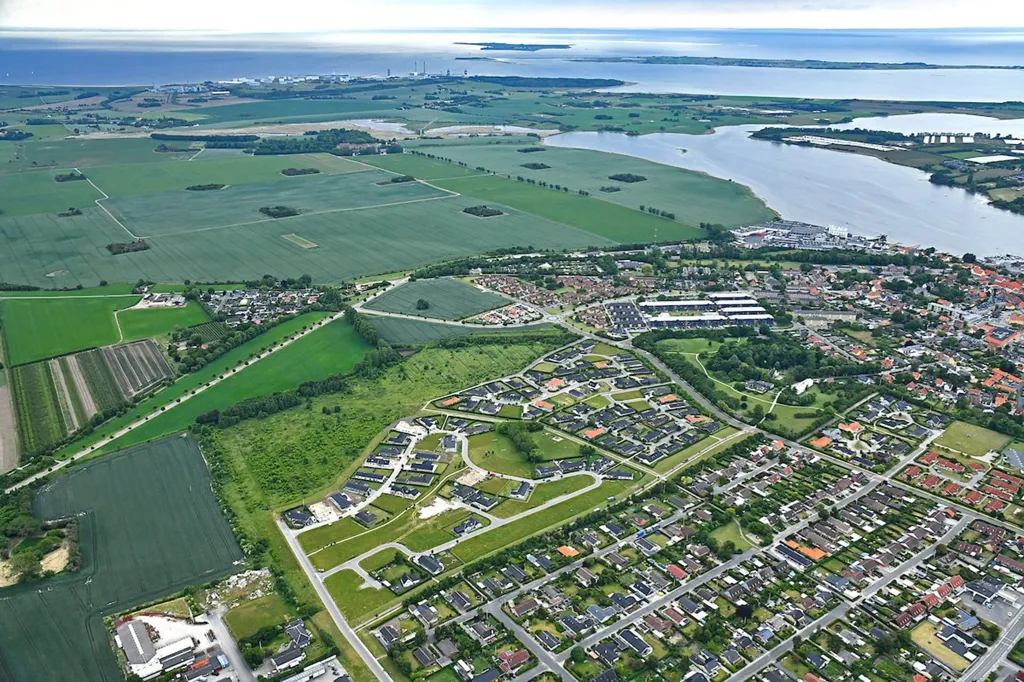 Vue aérienne - Year-Round Plot with 5G Coverage in Skælskør