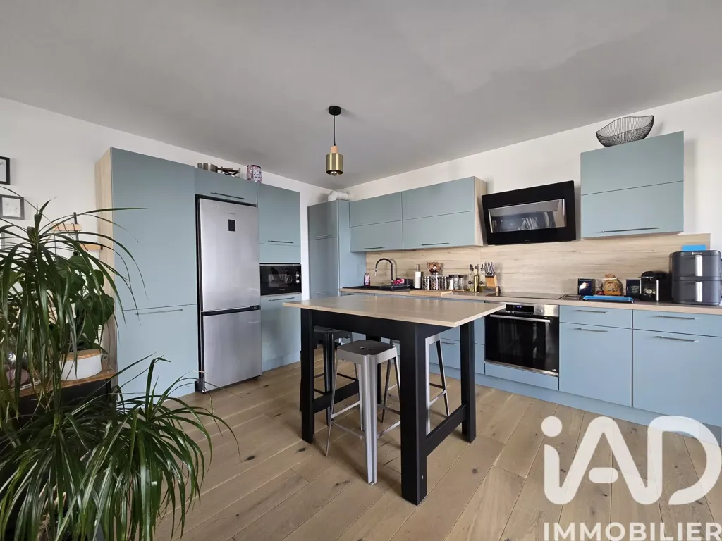 Köök - Modern Flat with Terrace in Chartres Centre
