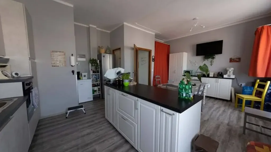 Cuisine - Panoramic Apartment with Balcony in Gambassi Terme