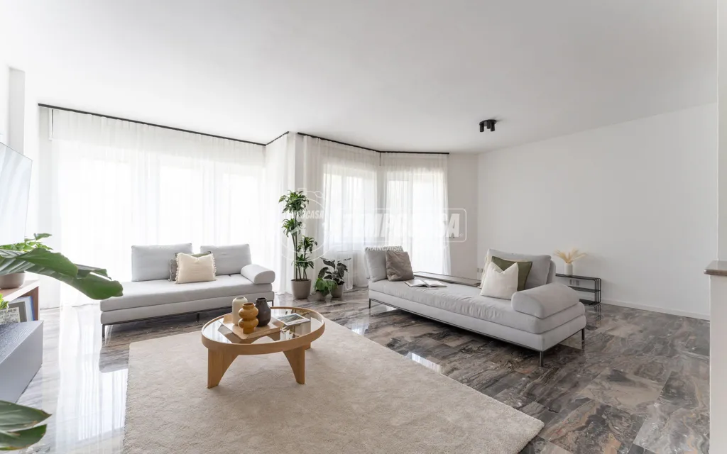 Séjour - Rustic-Style Apartment with Balcony in Milan