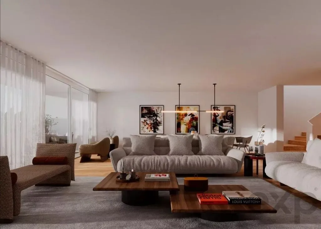 Living Room - Modern Villa with Ocean View in Funchal