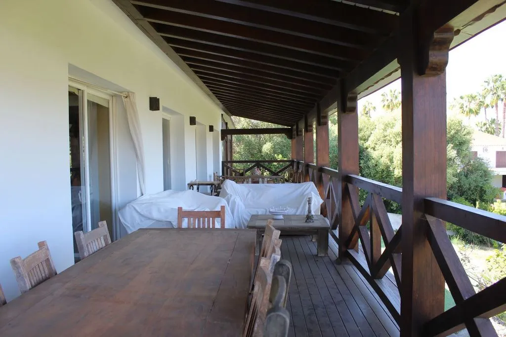 Terrasse - Chalet with Pool and Terrace in Sotogrande Costa