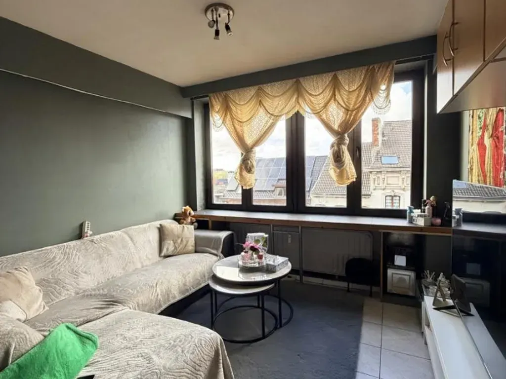 Living Room - One-Bedroom Apartment in Gent Sint-Amandsberg