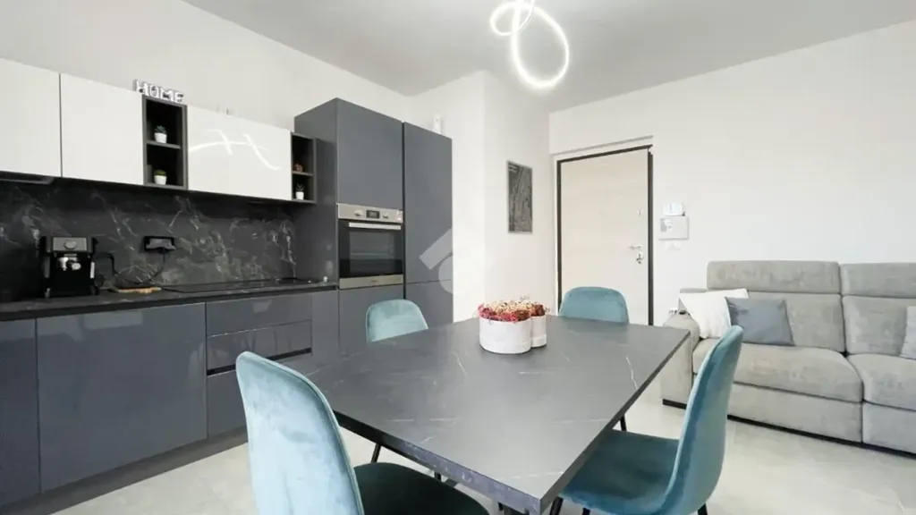 Söögituba - Modern Apartment with Balcony in Central Vasto