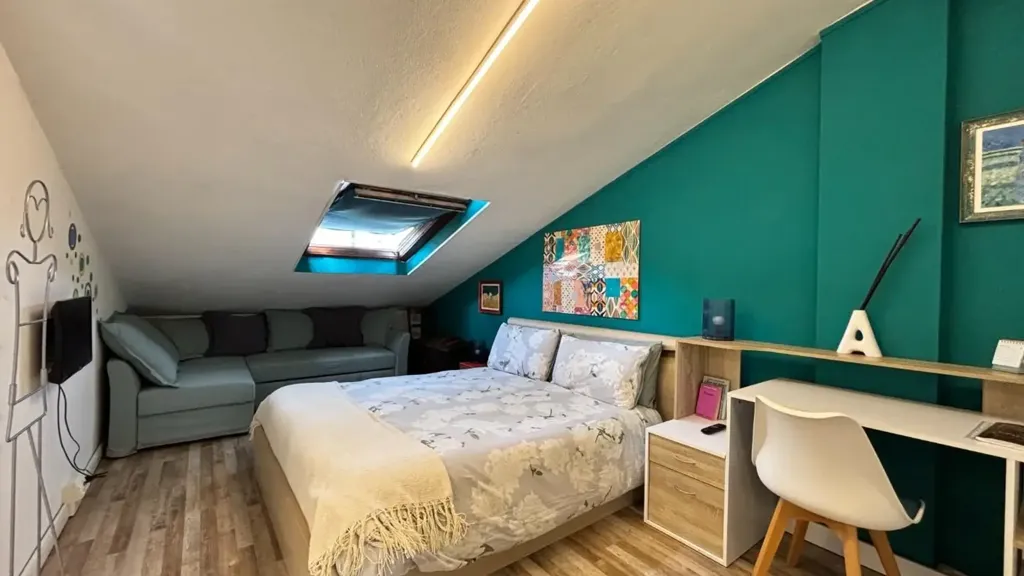 Bedrooms - Apartment with Mansard in Pontedera