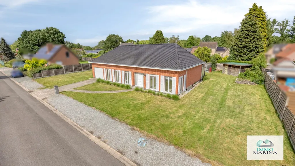 Õhuvaade - House with Pool and Terrace in Tremelo