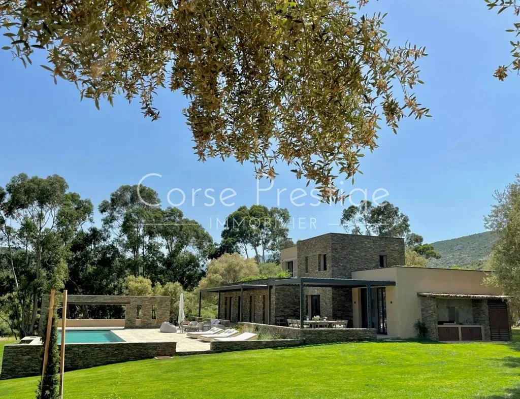 Extérieur - Résidence Privée avec Vue Mer à Saint-Florent, Corse du Nord