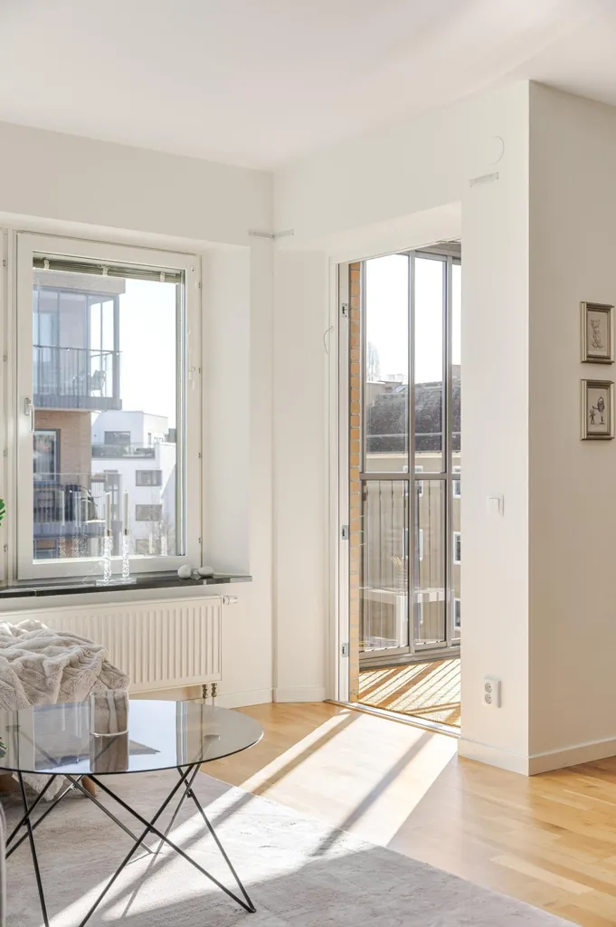 Séjour - Apartment with Balcony in Övre Vasastaden, Linköping