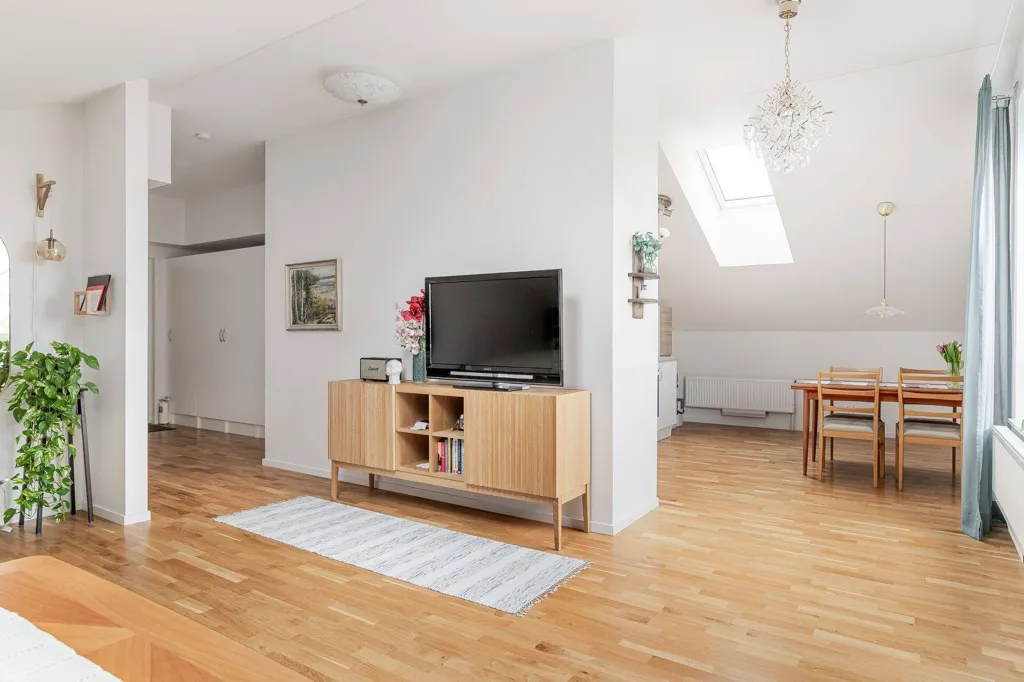Séjour - Modern Flat with City Views in Linköping