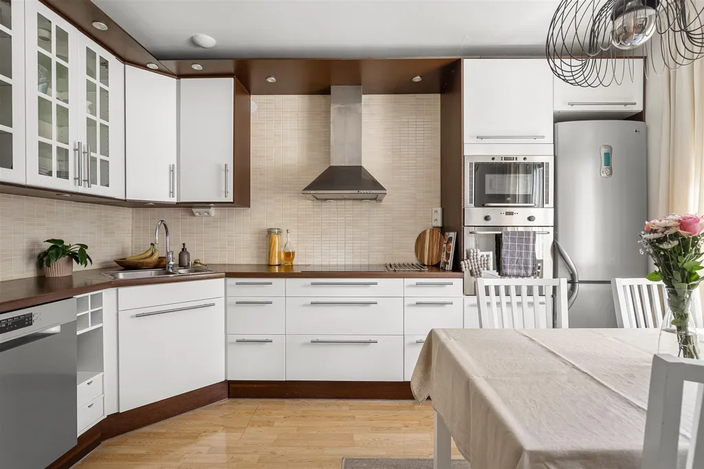 Cuisine - 1.5-Bedroom Flat with Balcony in Uppsala