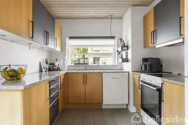 Cuisine - Terraced House with Garden in Askov