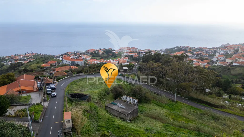 Õhuvaade - Construction Plot with Sea View in Caniço