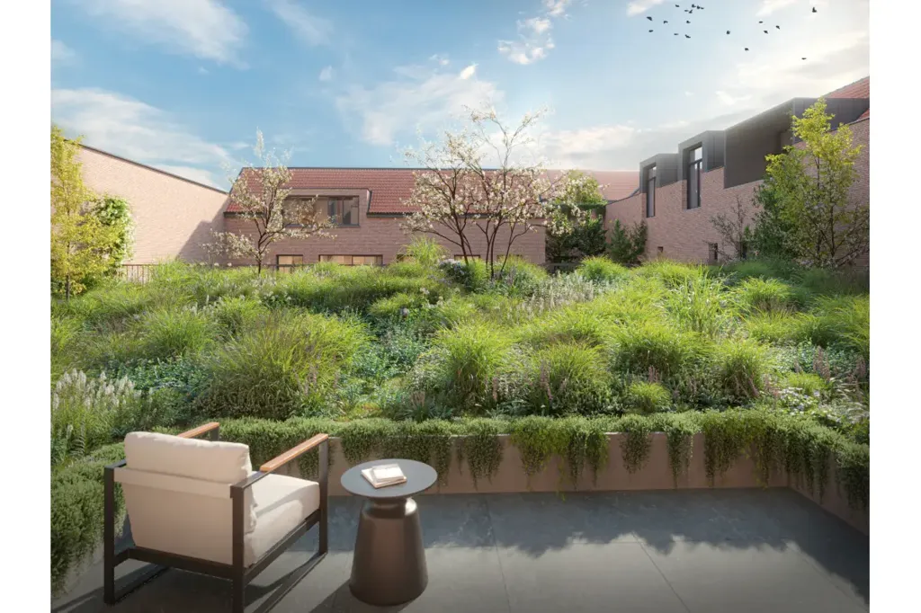 Jardin - Penthouse avec Terrasse à Etterbeek