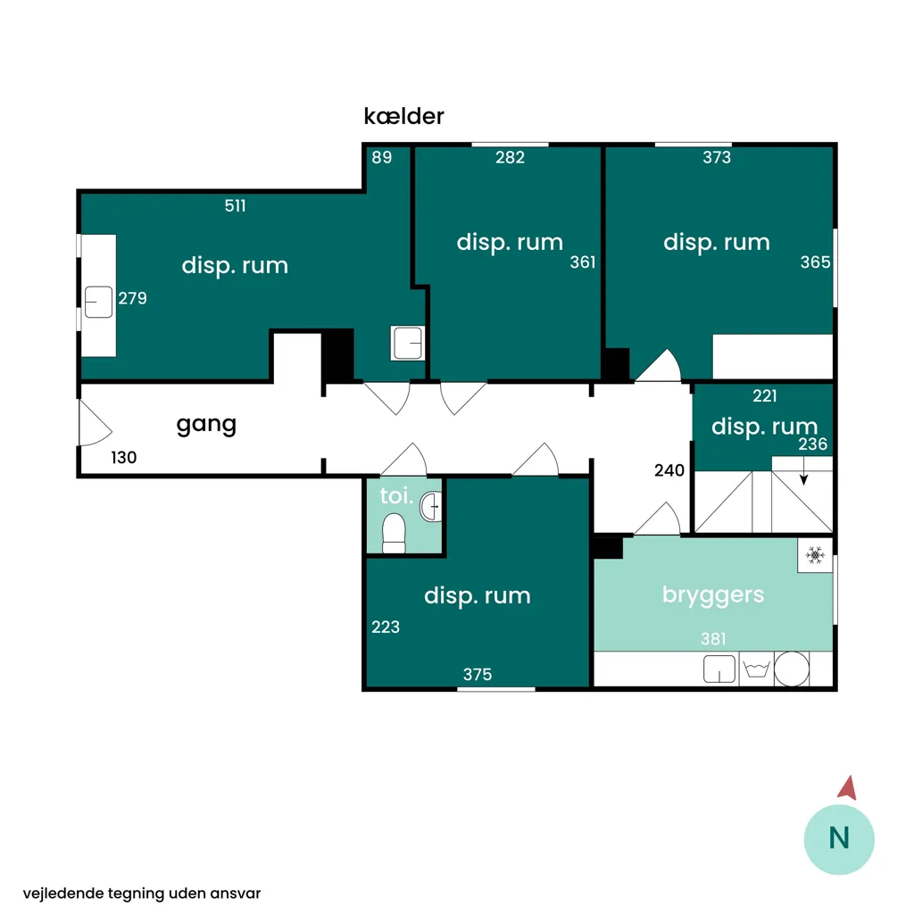 Plaan - Villa with Two Kitchens in Kolding