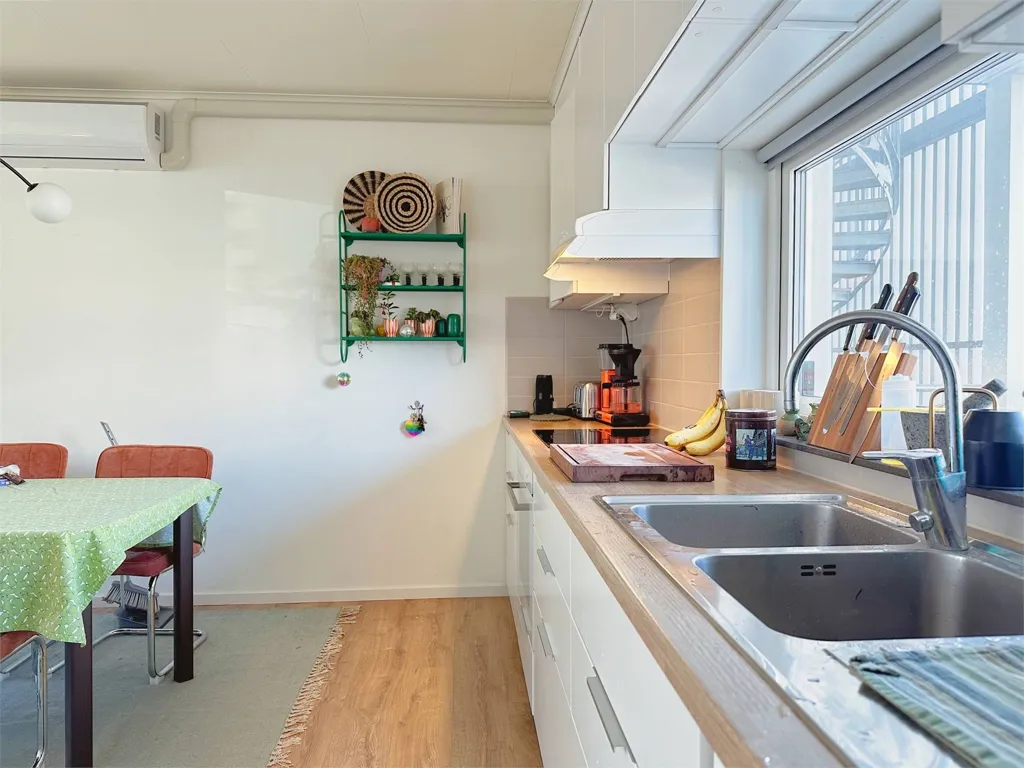 Cucina - Modern Penthouse with Balcony in Visby