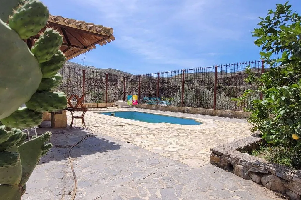 Pool - Chalet with Pool and Terrace in Cantoria