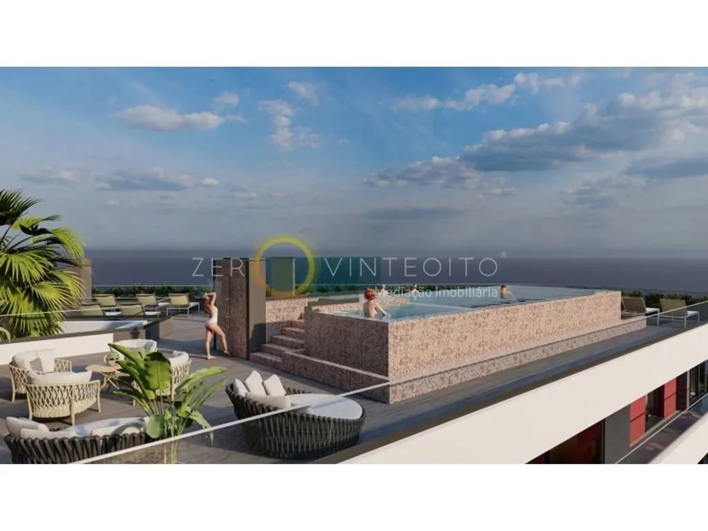 Bassein - 1-Bedroom Flat with Rooftop Lounge in Garajau