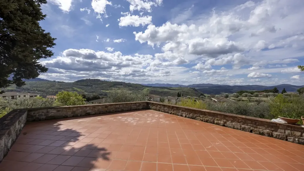 Terrasse - Tuscan Cascina with Olive Grove in Pelago