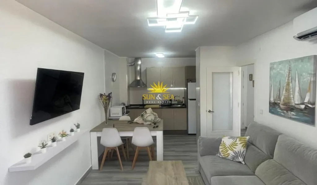 Séjour - Apartment with Sea View in Punta Prima