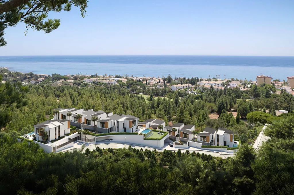 Vue aérienne - Contemporary Villa with Private Pool in La Cala de Mijas