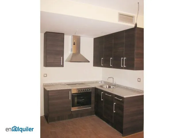 Cuisine - Bright Studio Flat with Garage in Barrio Jesús
