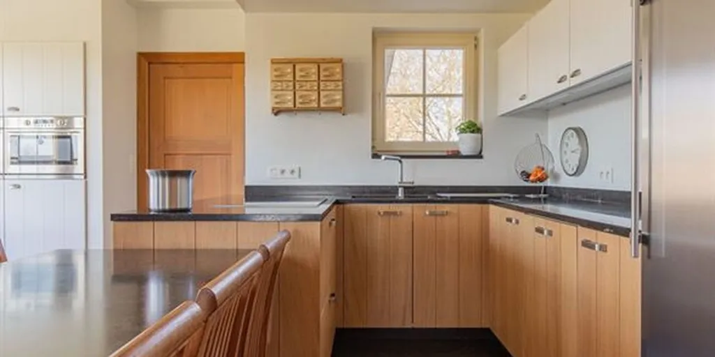 Cuisine - Villa avec Jardin et Vue sur les Prairies à Breendonk