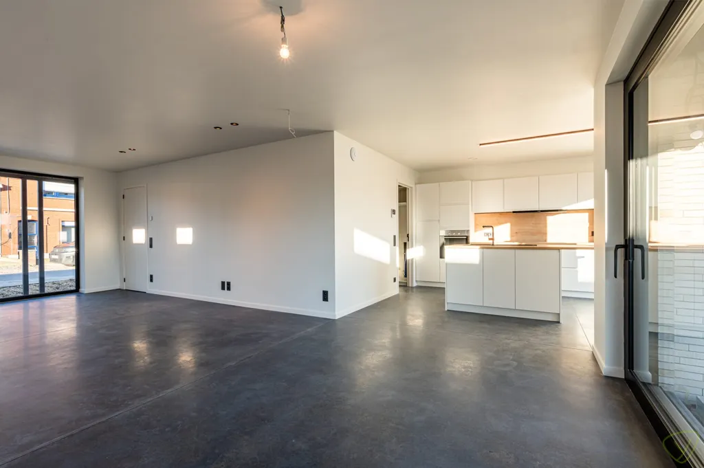 Séjour - Nouvelle Maison à Louer avec Terrasse à Maldegem