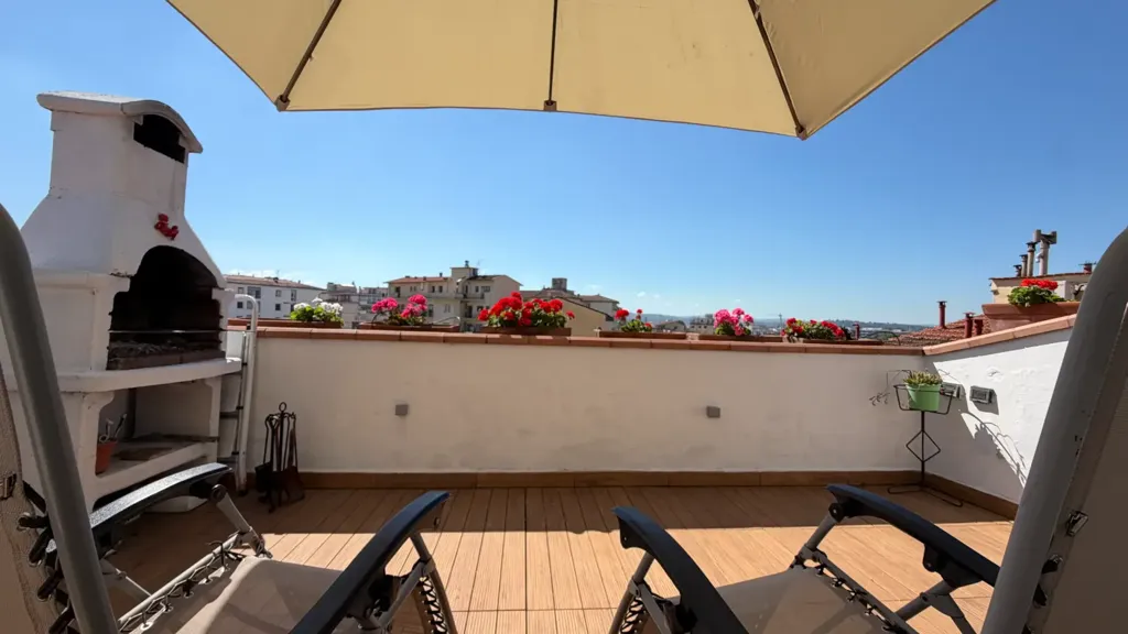 Terrazza - Appartamento con terrazza e mansarda a Firenze