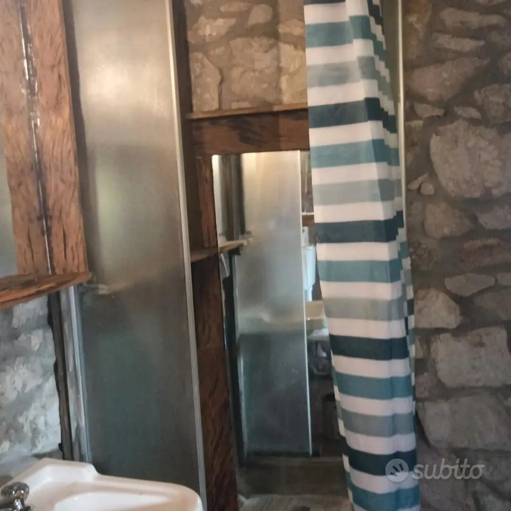 Salles de bain - Rustic Casale with Museum in Norma