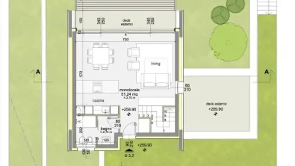 Plaan - Apartment with Lake View in Dorio