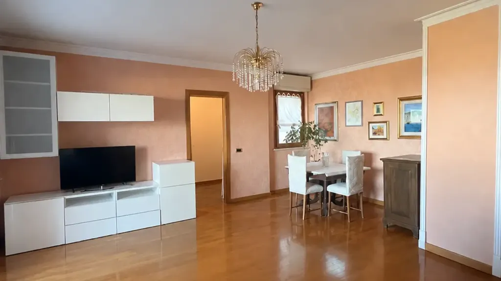 Séjour - Penthouse with Terrace in Rome