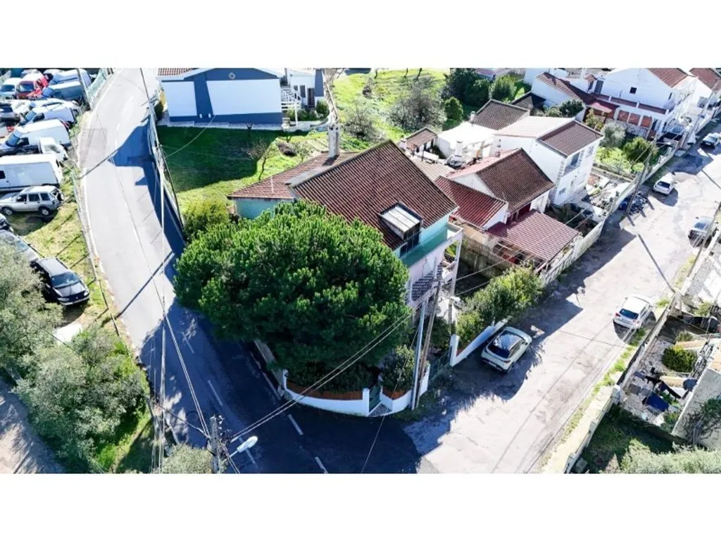 Vue aérienne - Luxury House with Energy Efficiency in Charneca de Caparica
